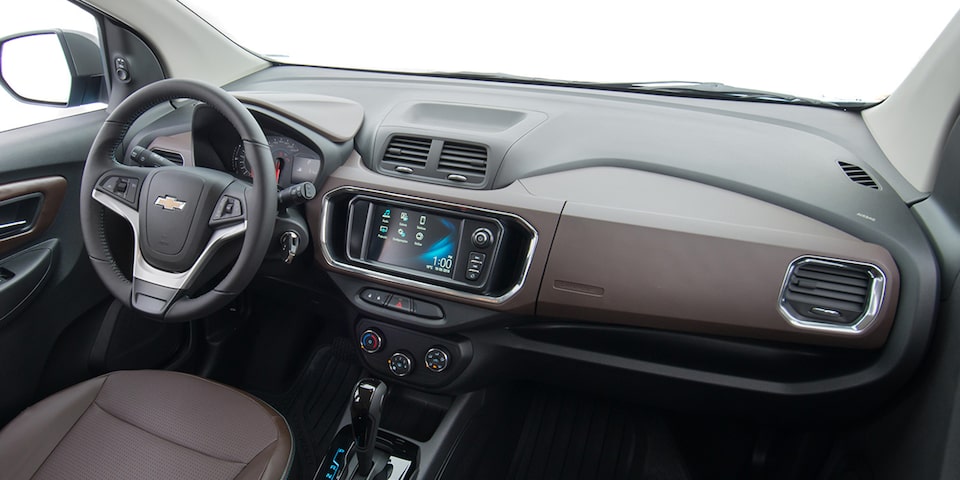 Chevrolet Spin - Panel interior de tu minivan