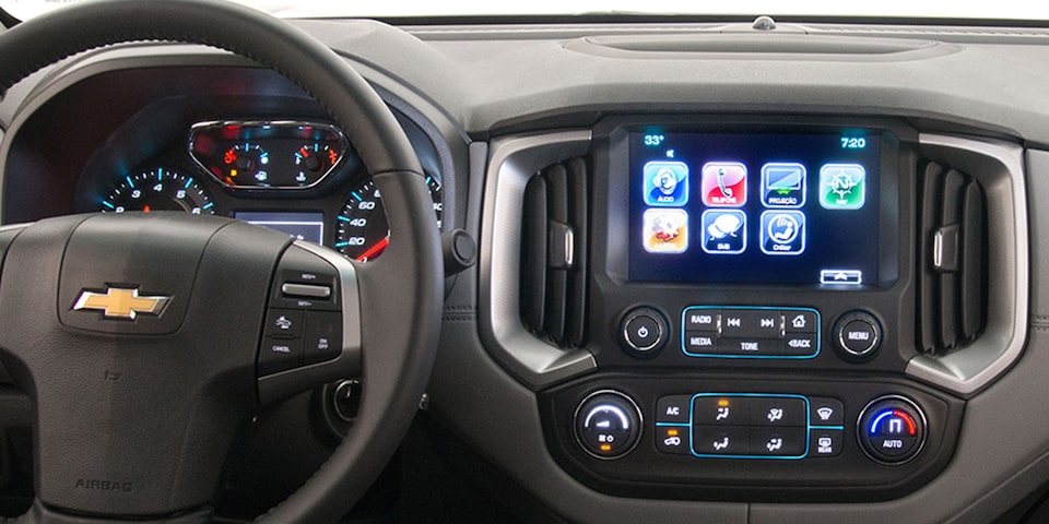 Chevrolet S10 - Tu pick up cuenta con botones de acceso rápido