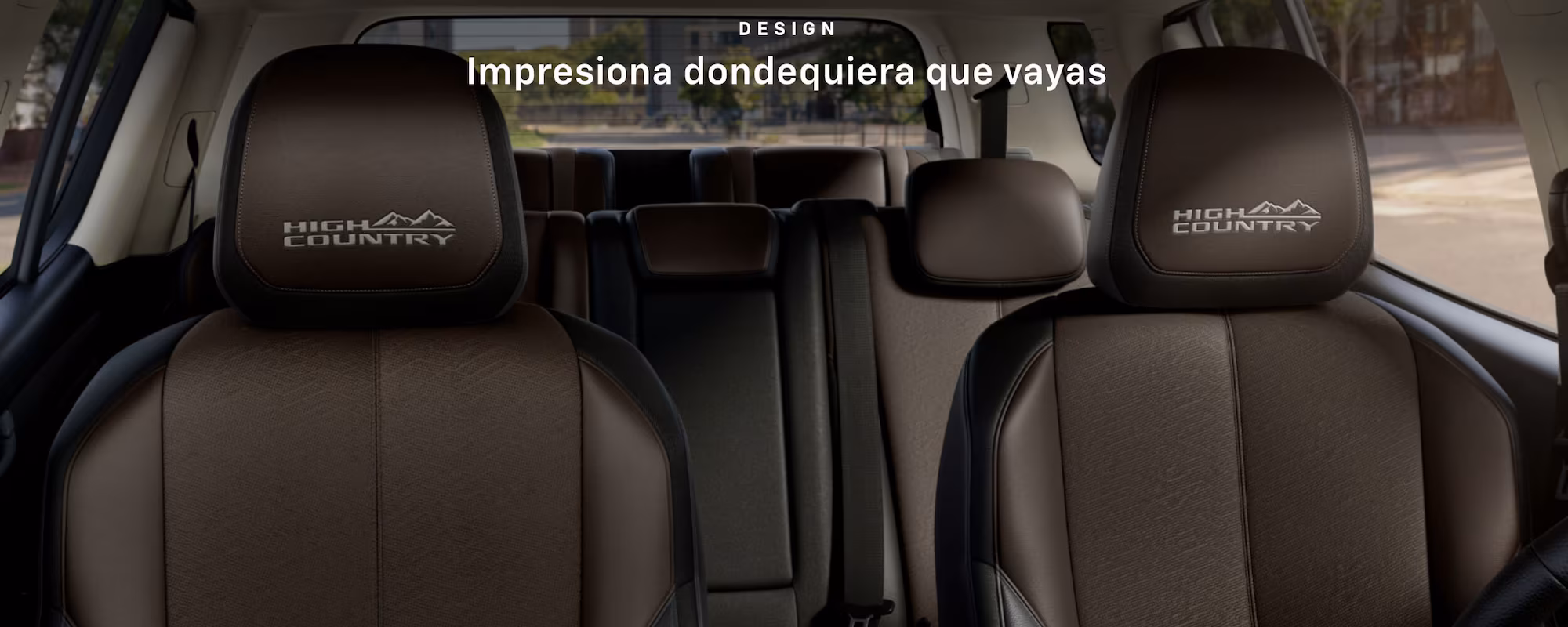 El diseño de la Chevrolet Trailblazer High Country 2025 impresiona donde quiera que vayas