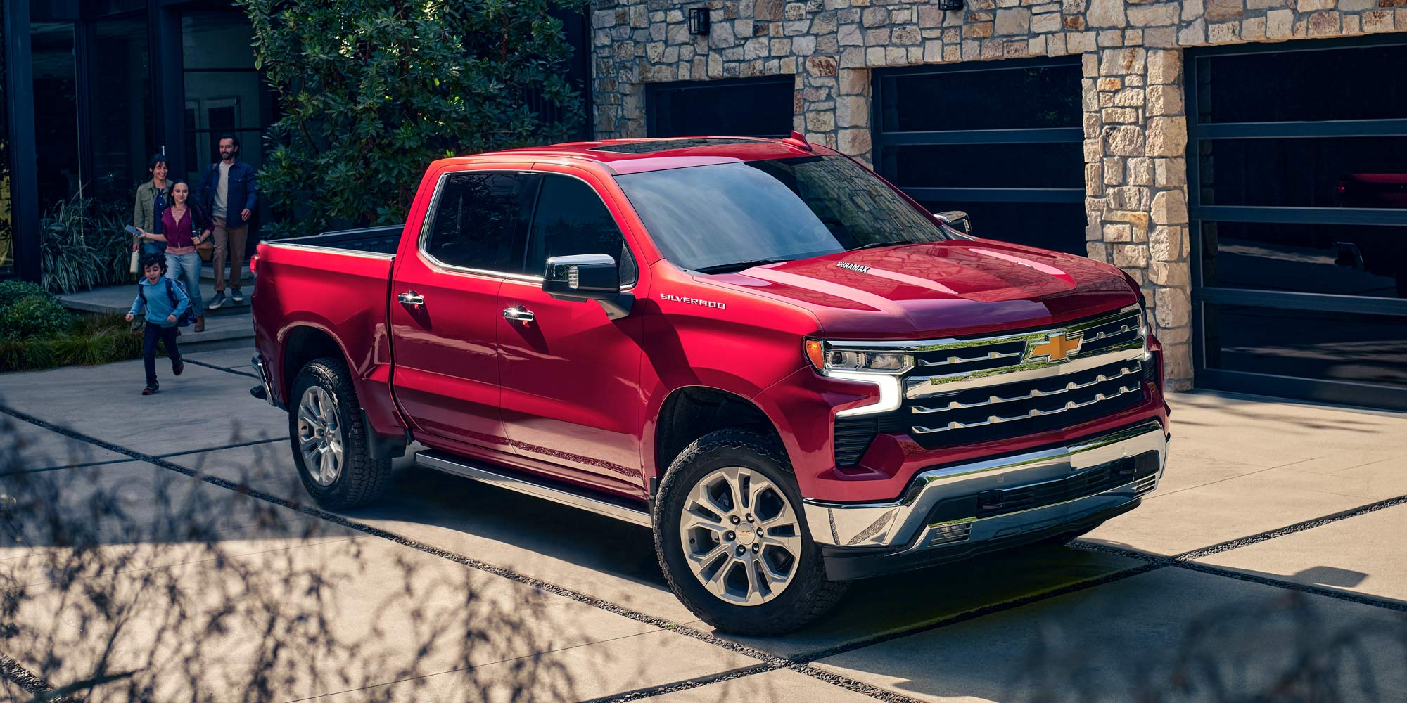 Pick up Chevrolet Silverado vista de diseño exterior