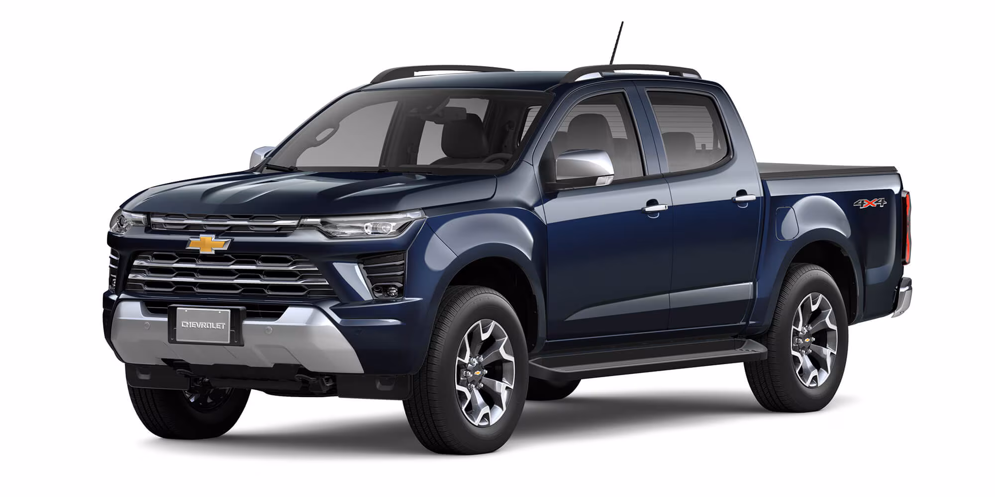 Chevrolet S10 LTZ en color azul oscuro
