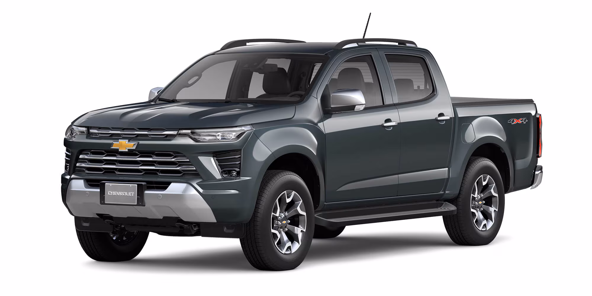 Chevrolet S10 LTZ en color gris petróleo