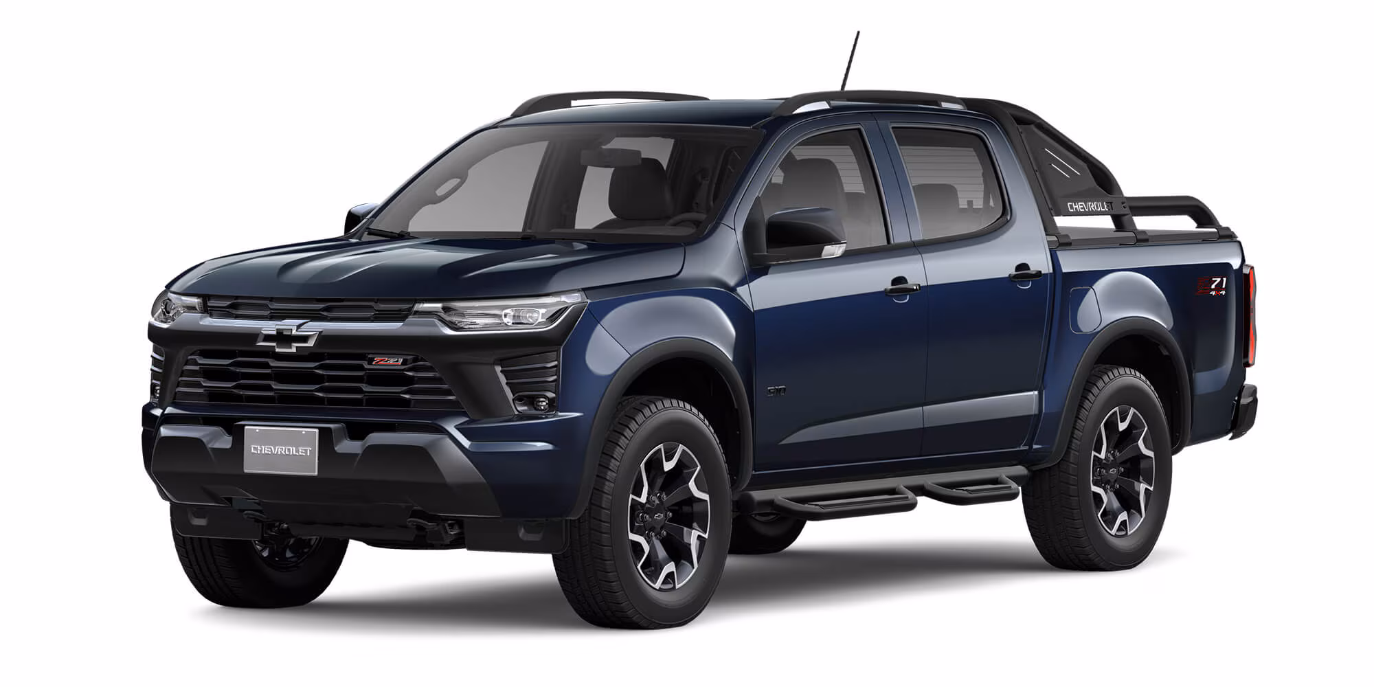 Chevrolet S10 Z71 en color azul oscuro