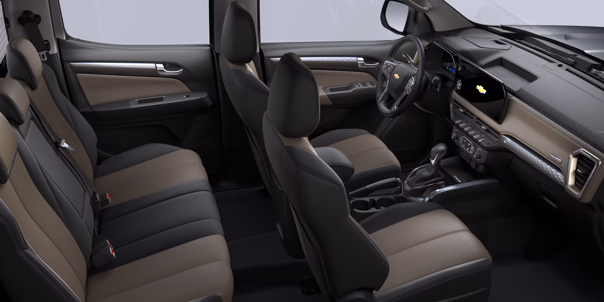 Vista del tablero de la Chevrolet Trailblazer High Country 2025